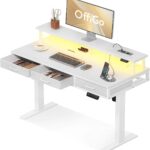 OffiGo 120x54 höhenverstellbarer Schreibtisch für das Homeoffice